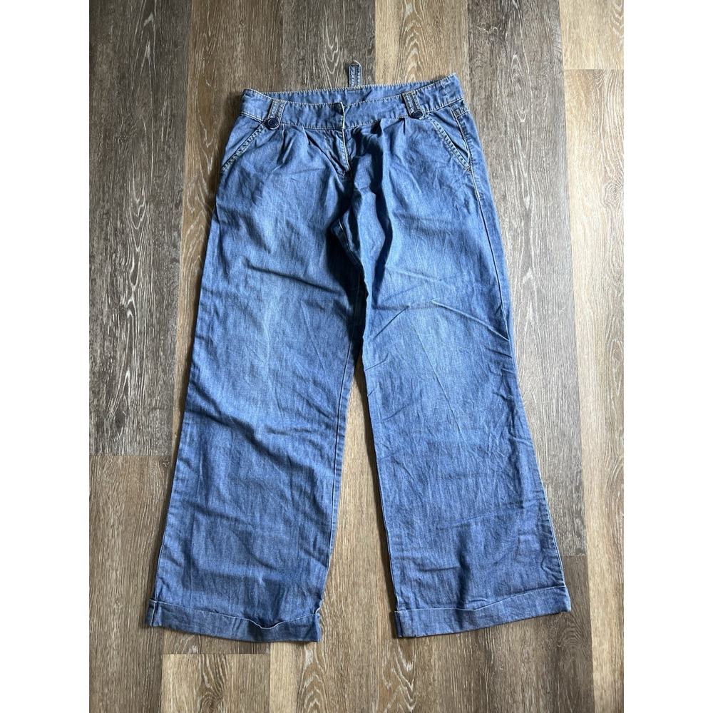 Kiabi‎ woman (size 40 France) Blue denim straight leg jeans jeans